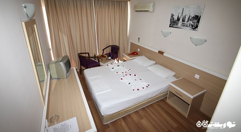 نمای کلی اتاق استاندارد دبل